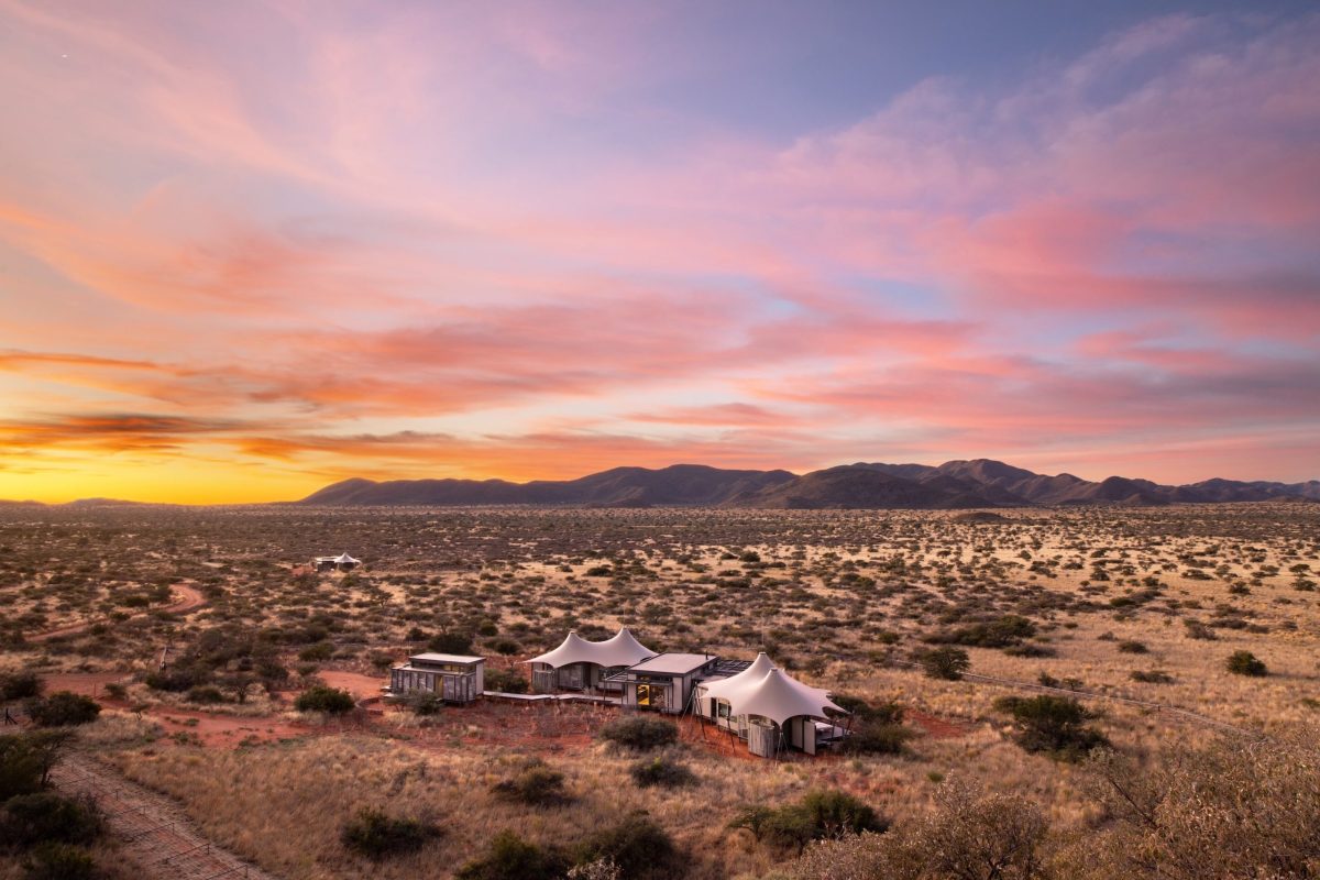 Tswalu Loapi Room at Sunrise